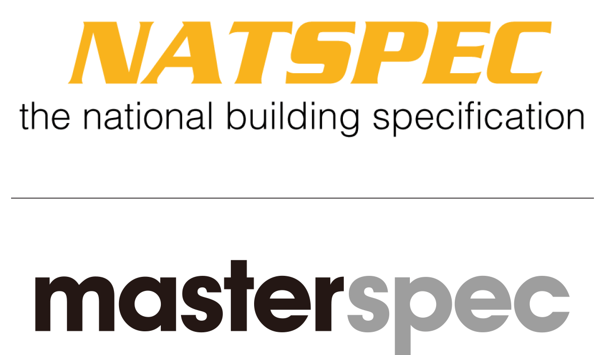 Natspec and Masterspec logos